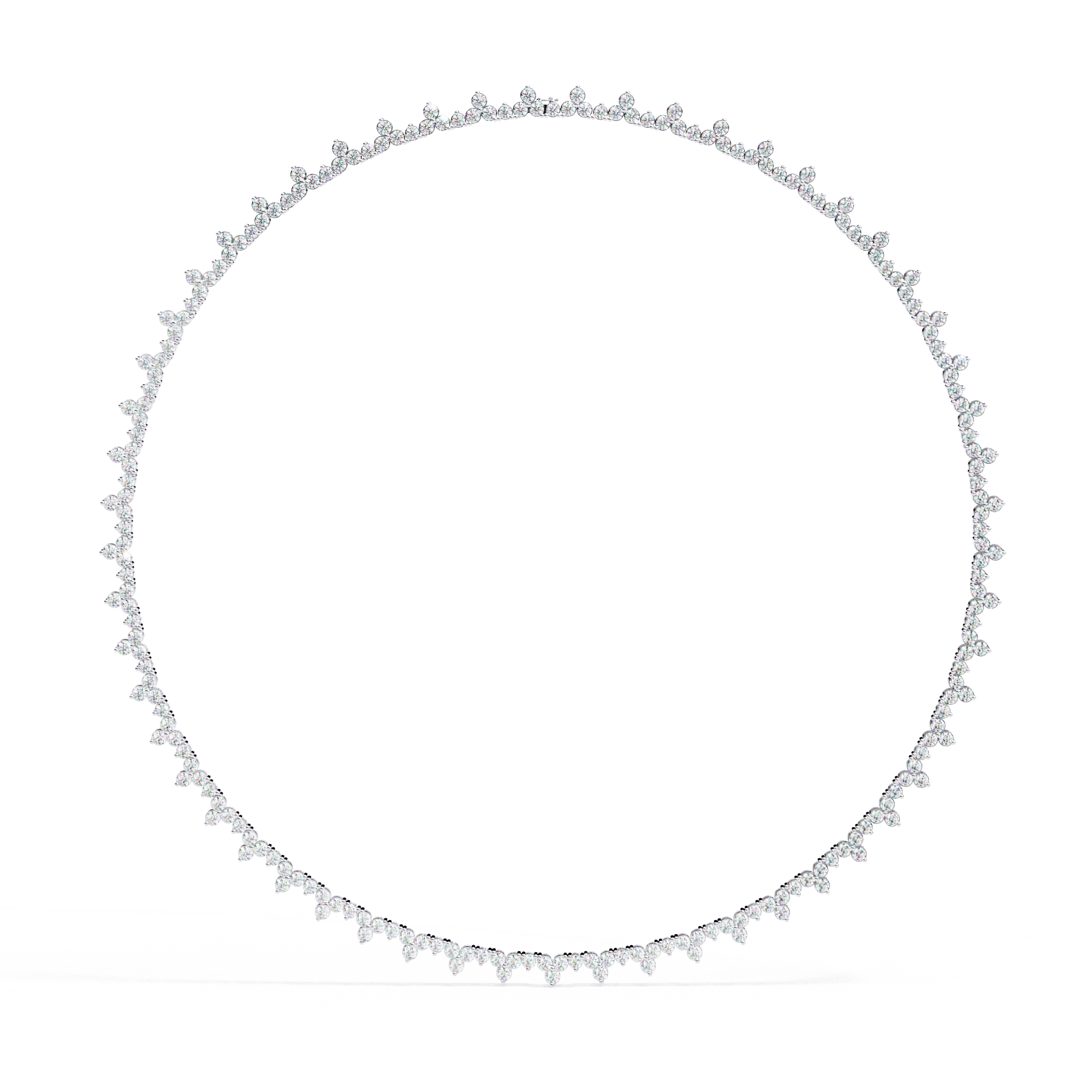 Eternal grace diamond necklace