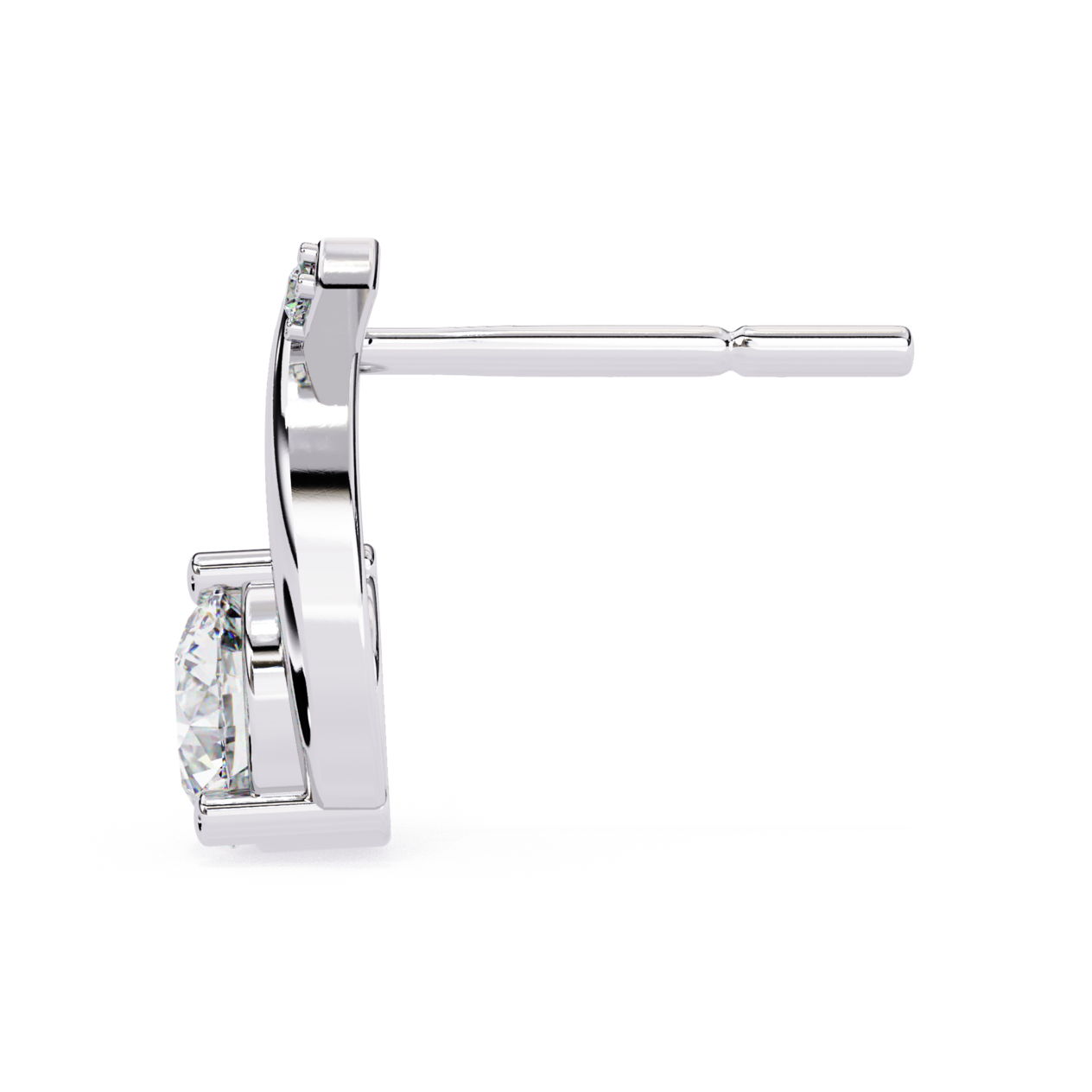 Diamond elegance earrings