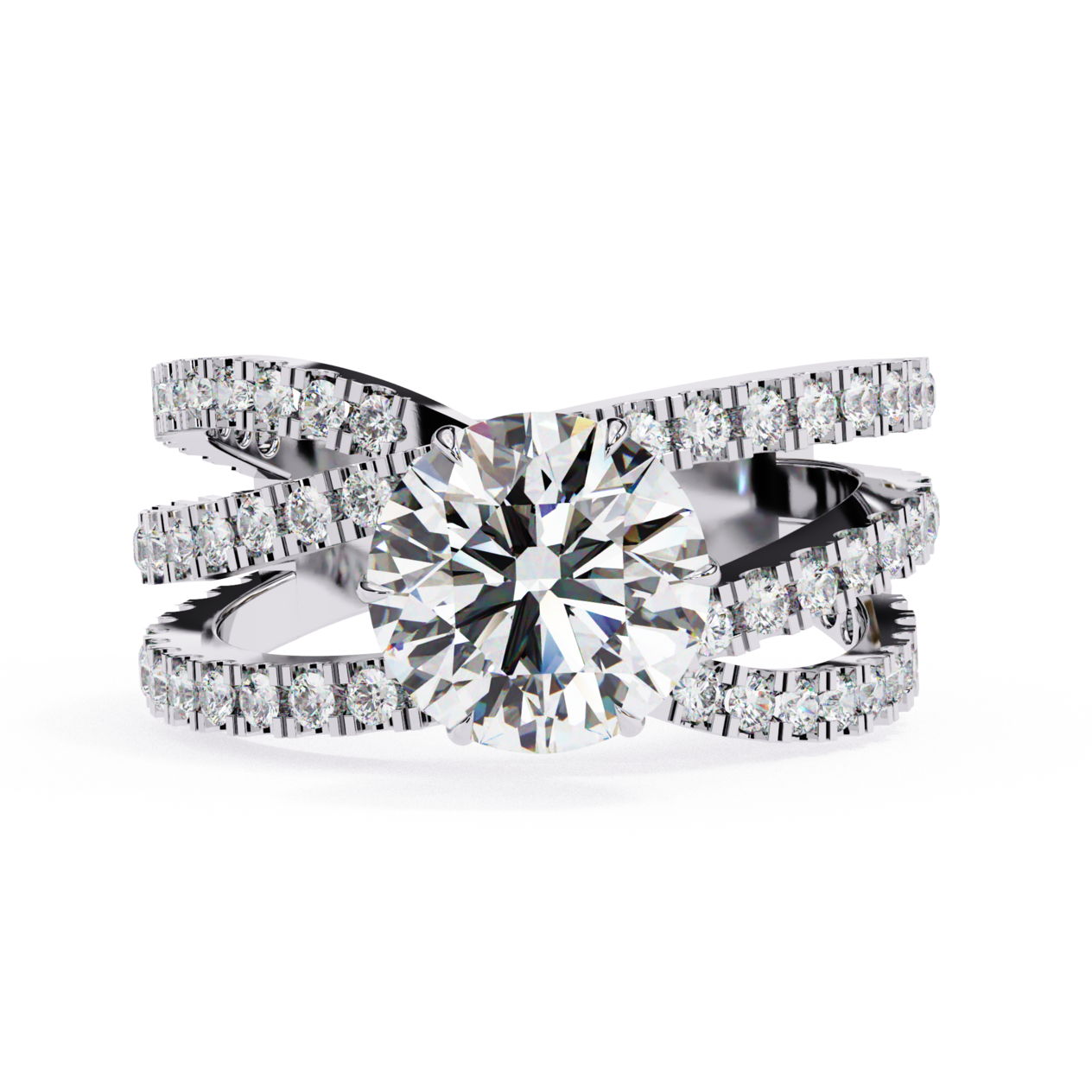 sparkling diamond ring